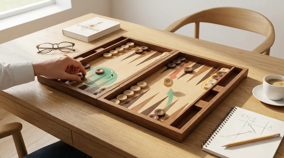 バックギャモン初心者が勝率を上げる基本戦略3つ