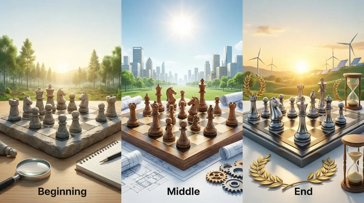 序盤・中盤・終盤で変わる考え方の優先順位