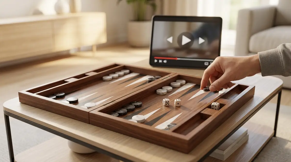 【動画で完全理解】バックギャモンの基本ルール5ステップ