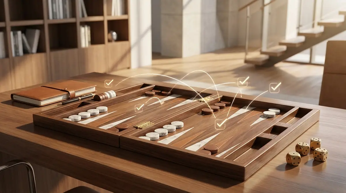 今日から使えるバックギャモン思考チェックリスト