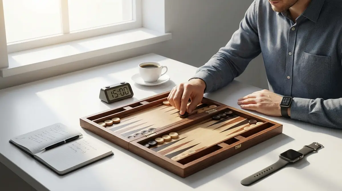 毎日15分でできるバックギャモン一人練習メニュー