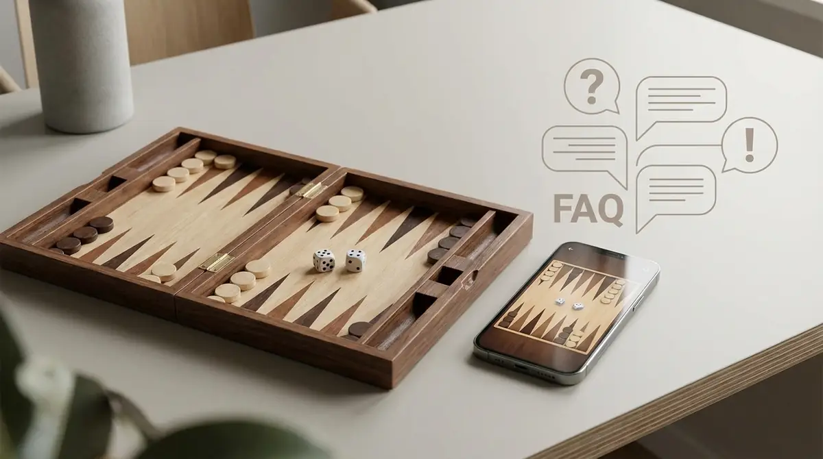 バックギャモンアプリに関するよくある質問