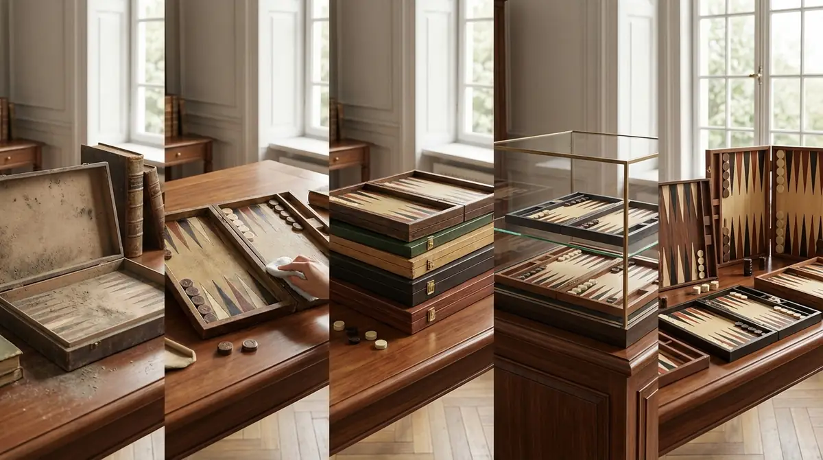 バックギャモン コレクションの始め方5ステップ