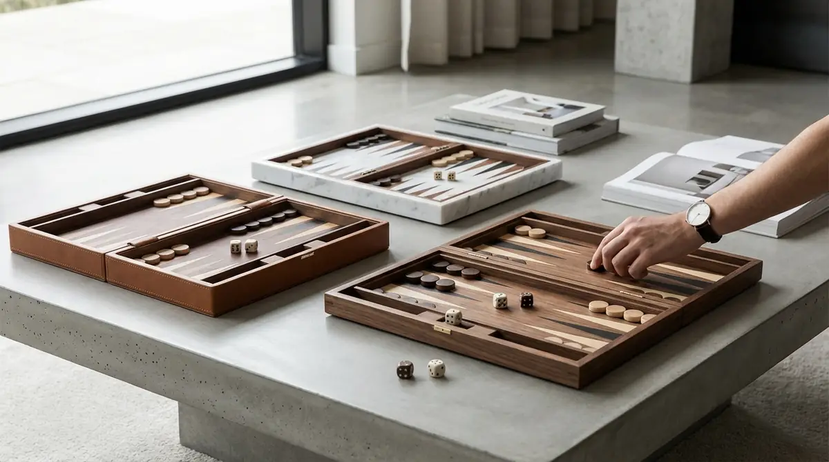 【結論】おしゃれなバックギャモン厳選3ブランドを即答