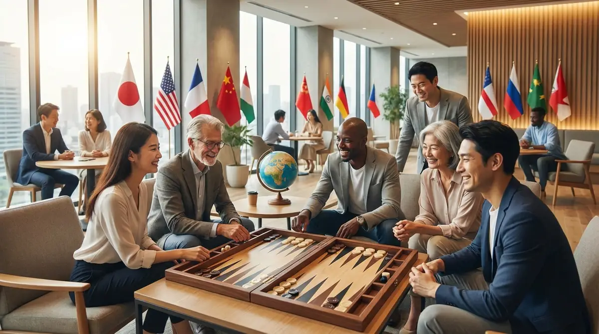 バックギャモンが世界共通の国際交流ツールである理由