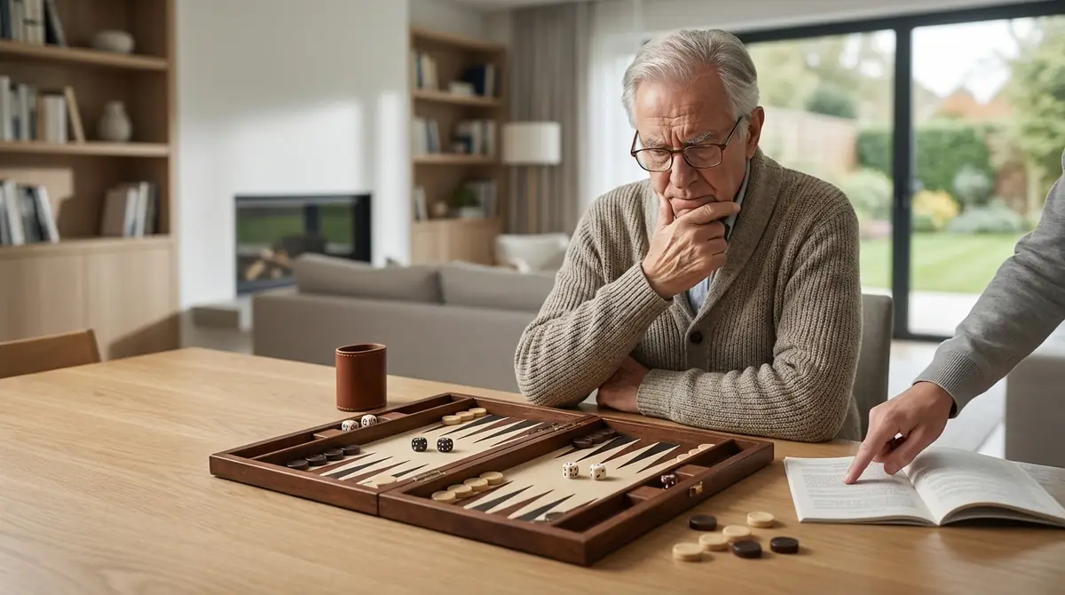 シニアがバックギャモンを始める際の3つの注意点