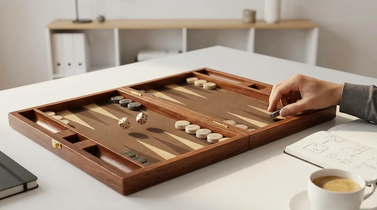 バックギャモンは運ゲー？実力ゲー？｜論理的思考が活きる理由