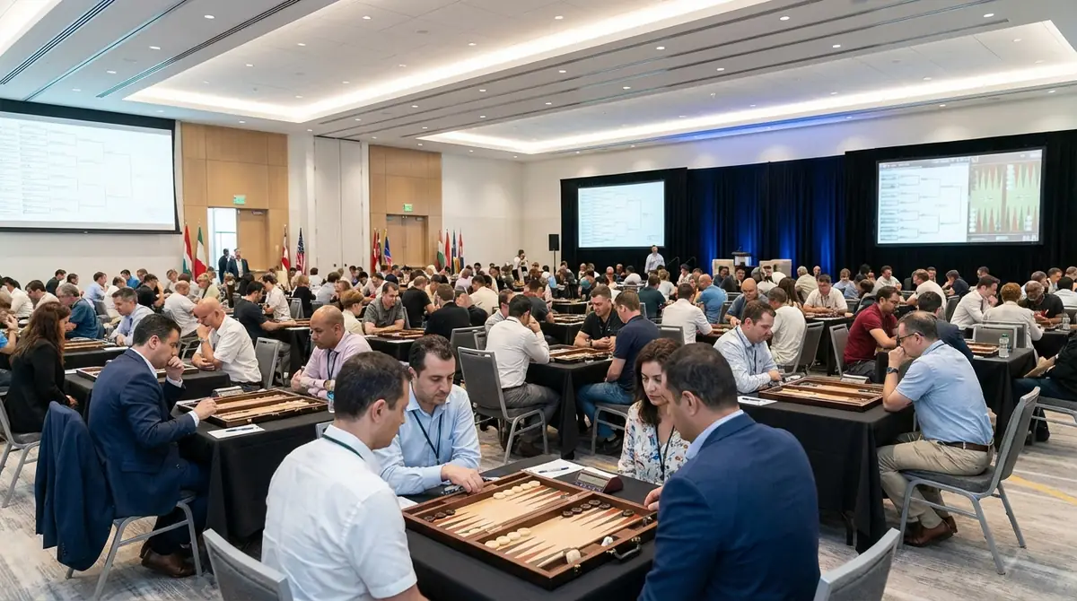 世界のバックギャモン大会と競技シーン