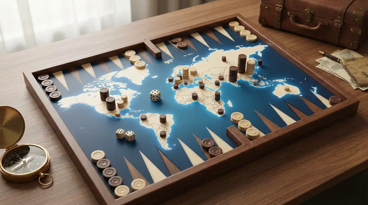 バックギャモン人口を地域別に比較｜どの国で人気？