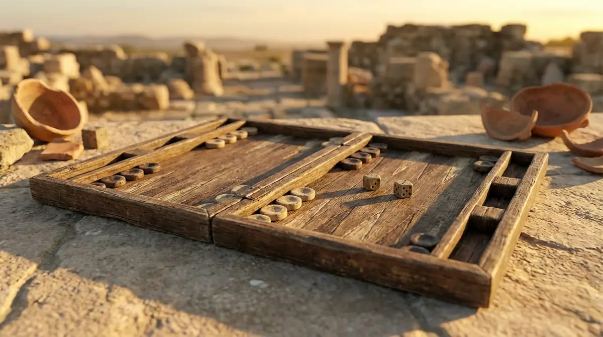 バックギャモンは約5000年前に誕生した世界最古級のボードゲーム