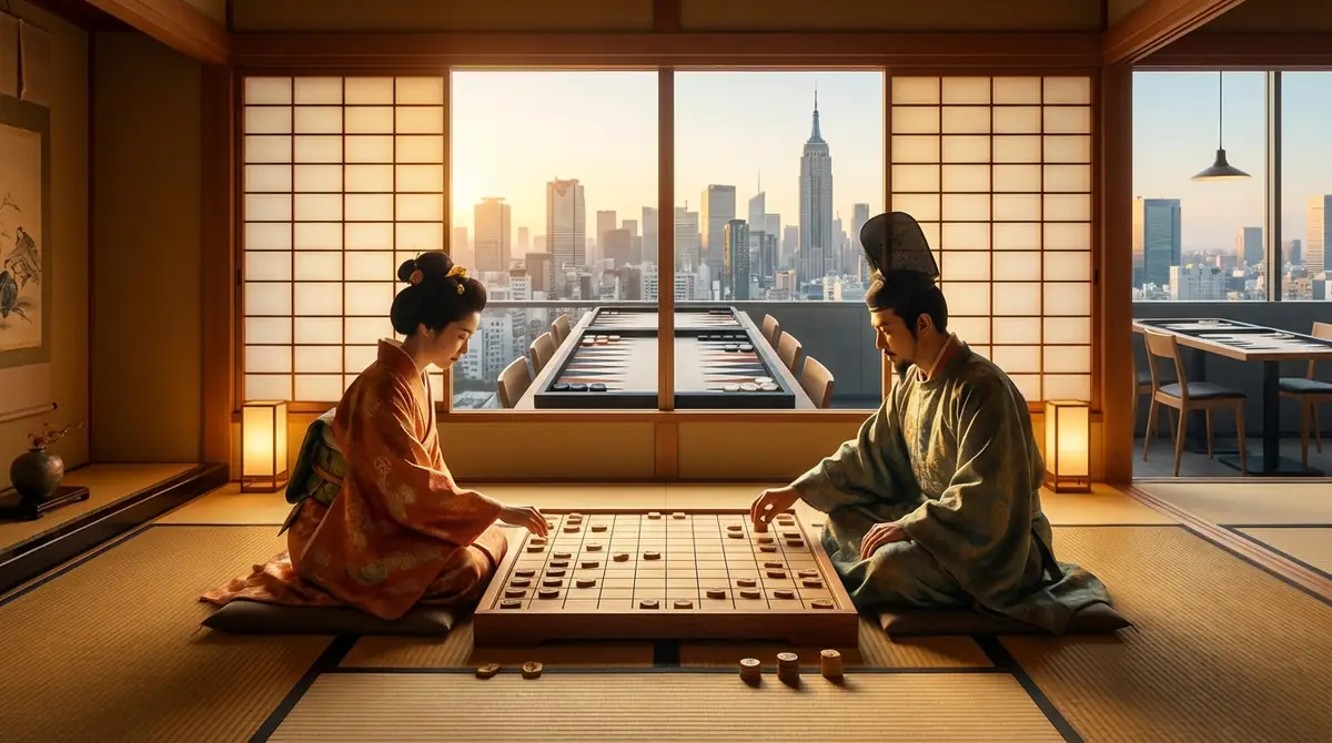 日本におけるバックギャモンの歴史｜「盤双六」1300年の物語