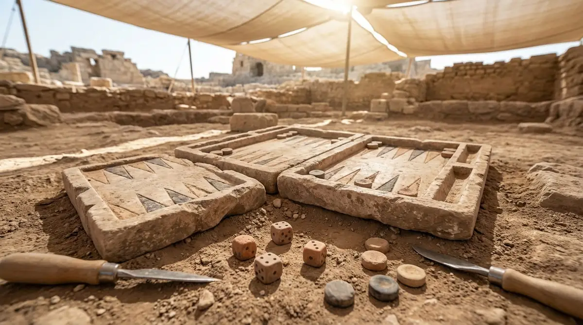 バックギャモン起源を証明する考古学的発見