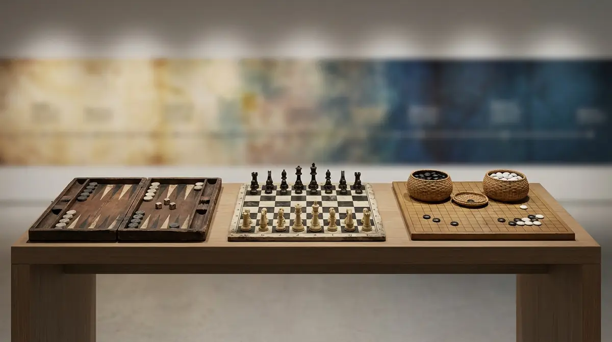 バックギャモンはチェス・囲碁より古い?歴史を比較