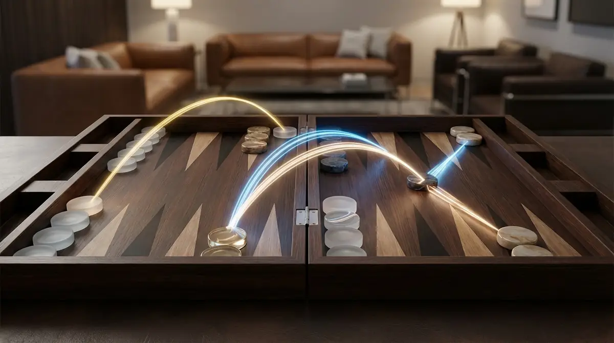 【結論】バックギャモンの駒の動かし方は3つの基本ルールで決まる