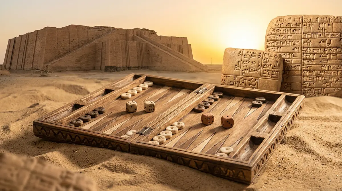 【結論】バックギャモンの前身候補となる古代盤ゲームは、紀元前2600〜2400年ごろのメソポタミアで確認される