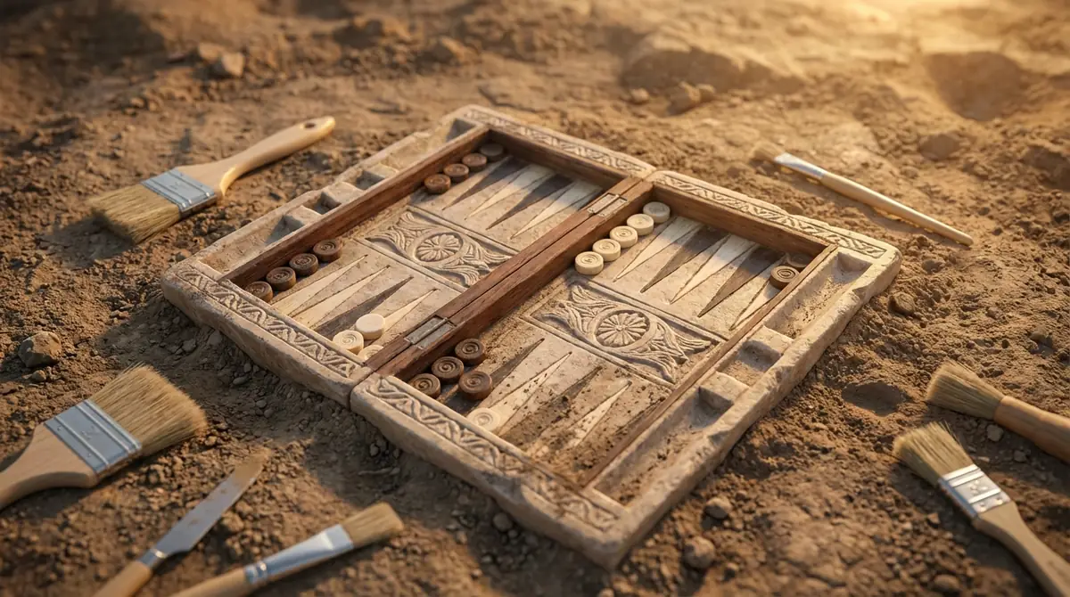 バックギャモンの起源を証明する考古学的発見