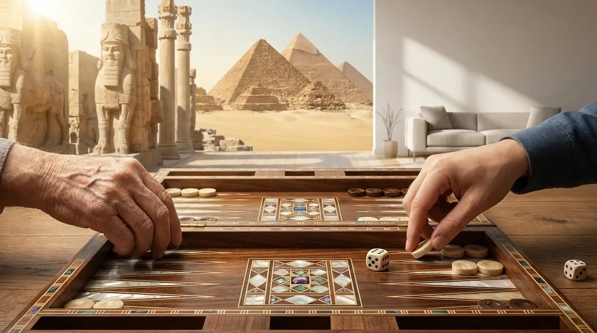 バックギャモンとは？古代のテーブルゲームを祖先にもつ歴史あるボードゲーム