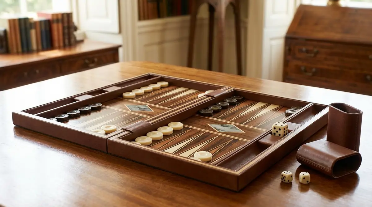 バックギャモンのルールを理解する前に｜必要な道具と初期配置