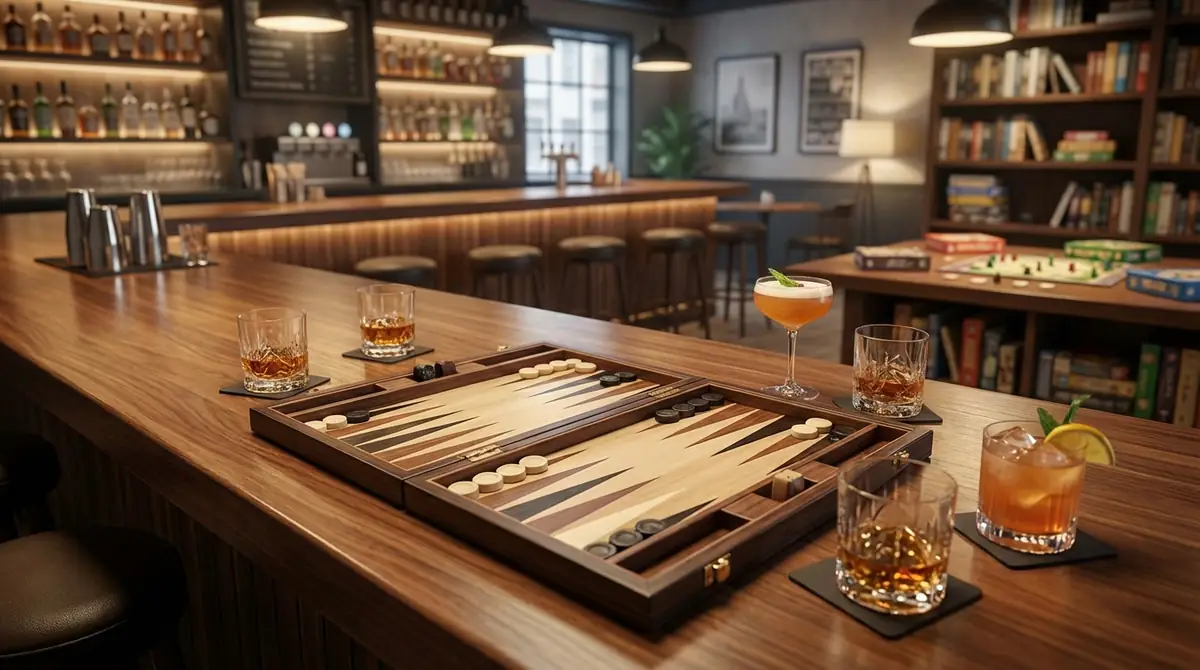 バックギャモンバーとは?普通のバーやボードゲームカフェとの違い