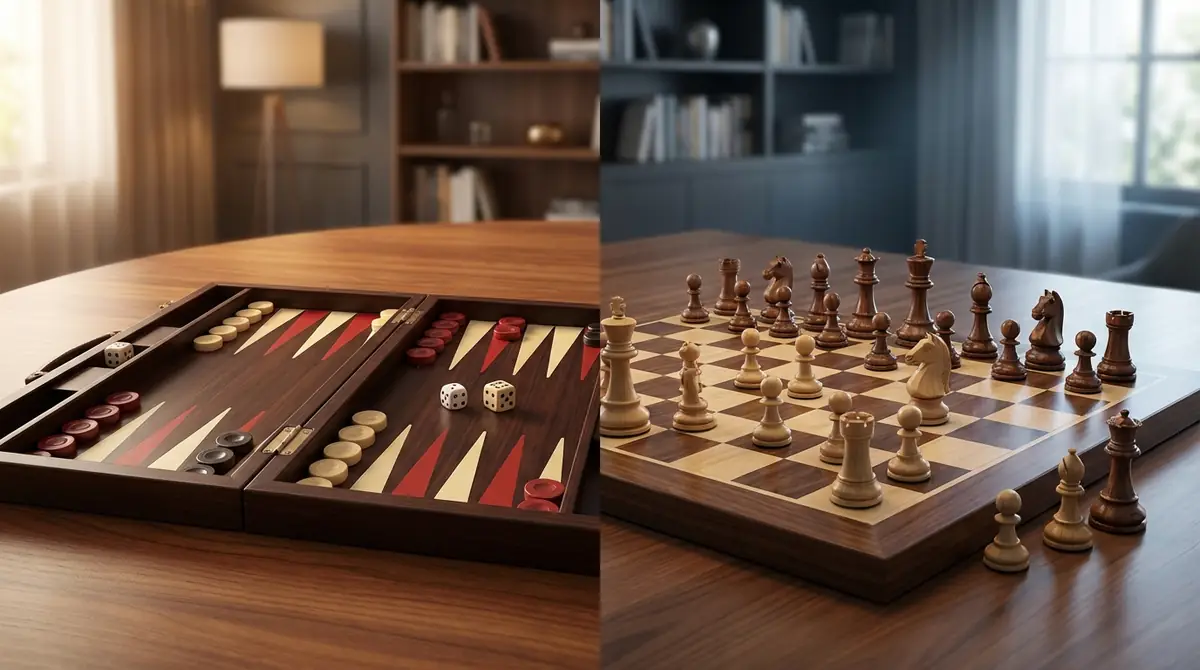バックギャモンとチェスの7つの違いを徹底比較