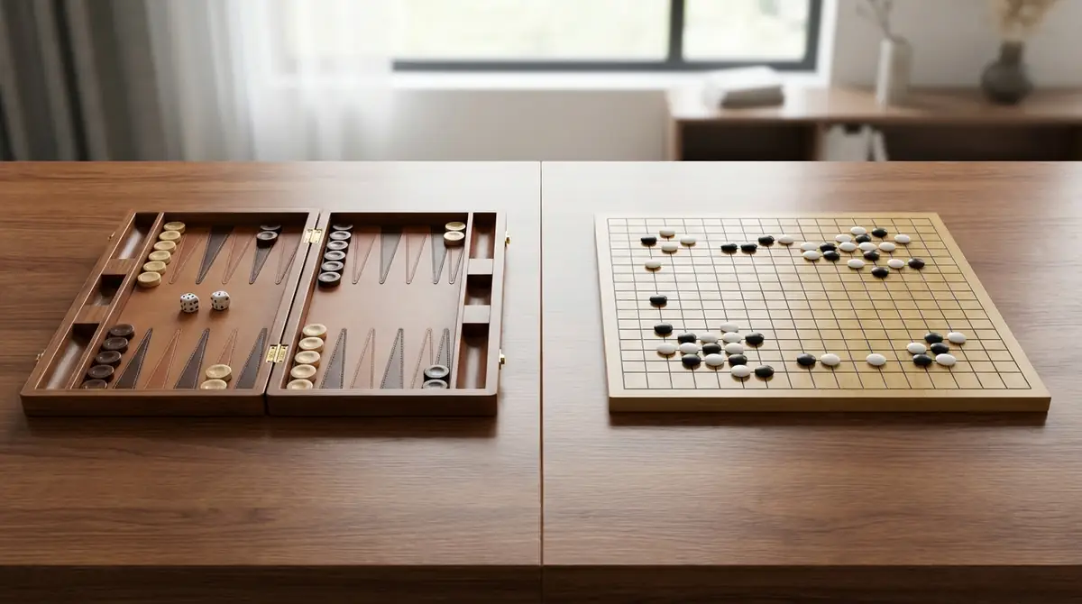 バックギャモンと囲碁の違いを6つの観点で徹底比較