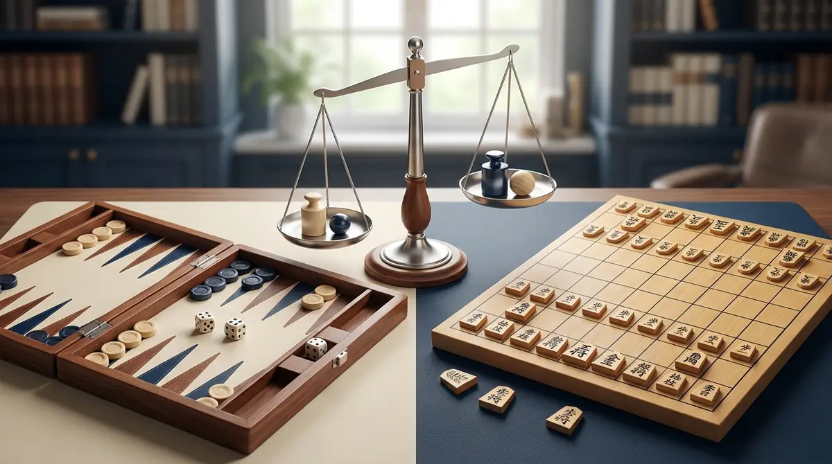 バックギャモンと将棋はどっちが難しい？難易度を比較