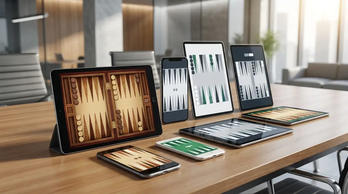 Backgammon NJと他アプリの比較