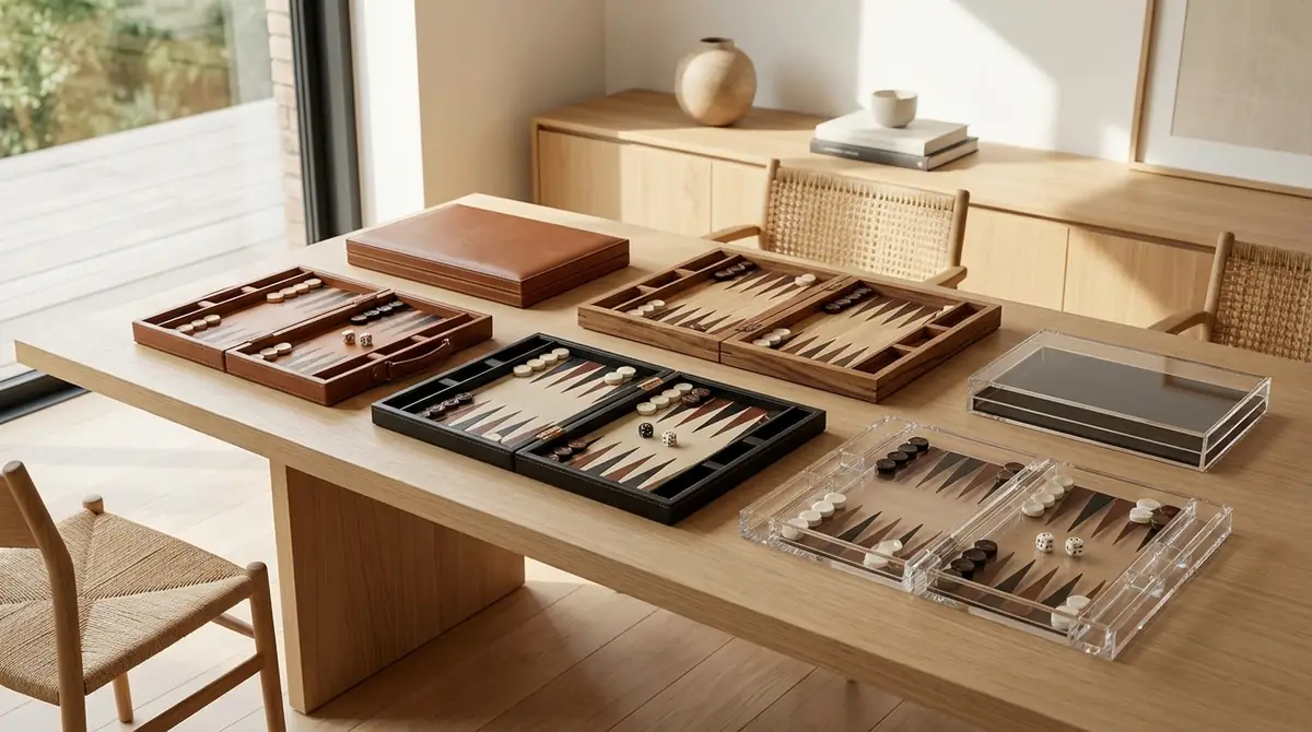 バックギャモンセットの選び方｜購入前に知っておくべき基礎知識