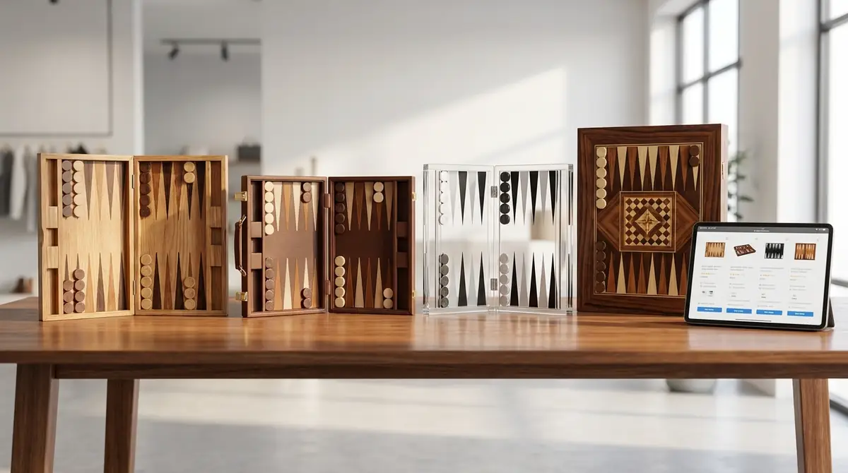 バックギャモンセットはどこで買える？購入先を比較