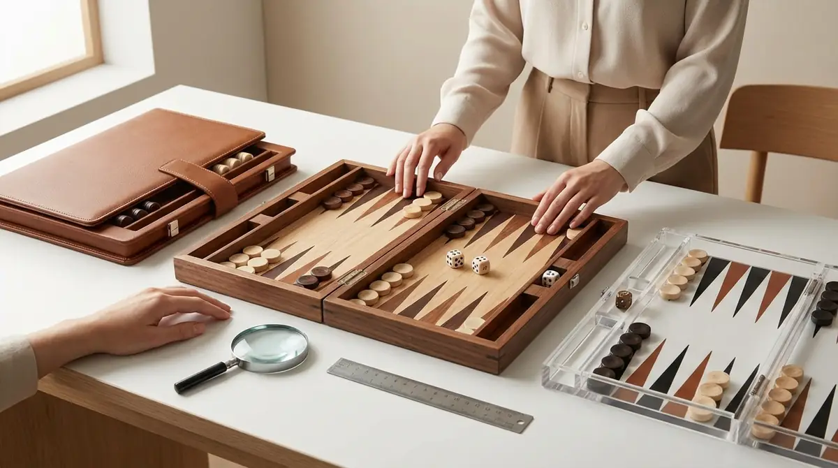 バックギャモンセット購入前の3つのチェックポイント