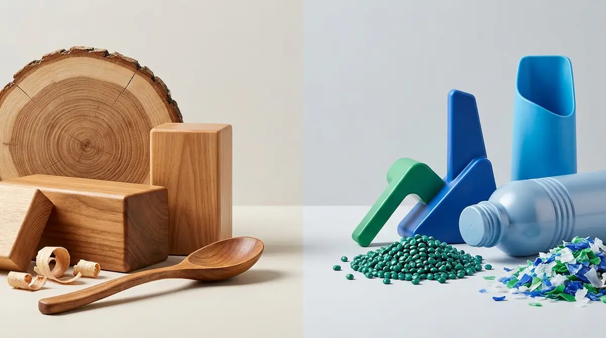 木製とプラスチック製の違い｜素材別メリット・デメリット比較