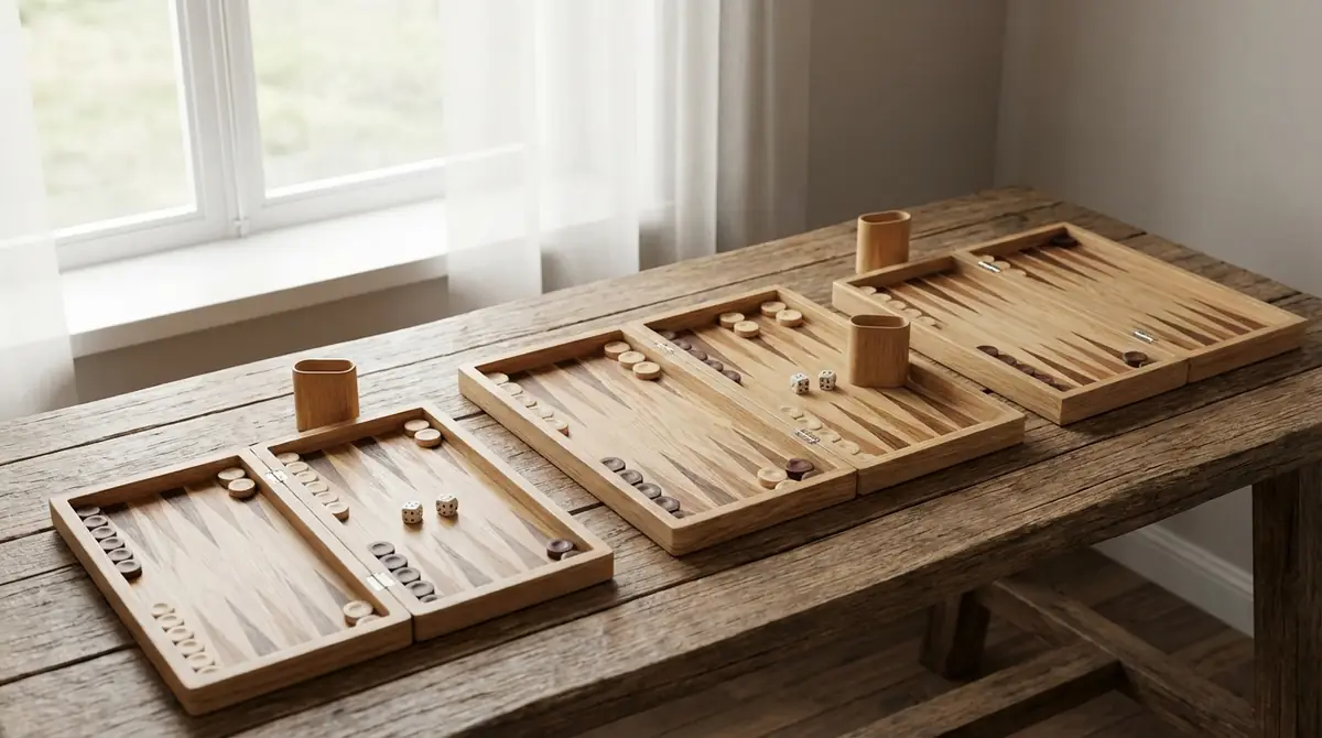 【1万円以下】入門におすすめの木製バックギャモン3選