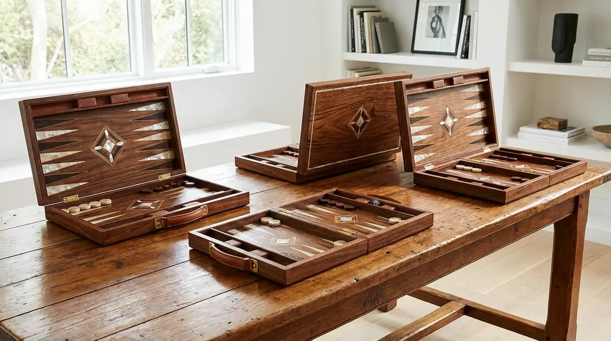 【3万円以上】一生モノの高級木製バックギャモン4選