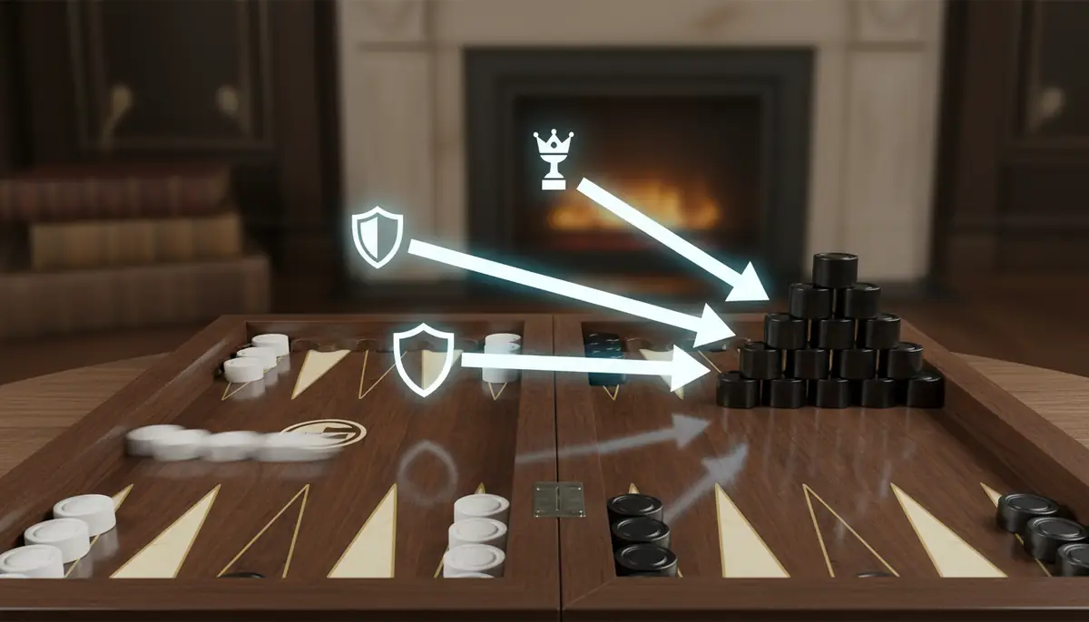 バックギャモンのアンカー戦略とは？基本定義と3つのメリット