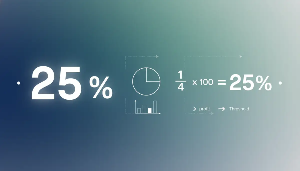 なぜ25%?テイクポイントの計算式と数学的根拠